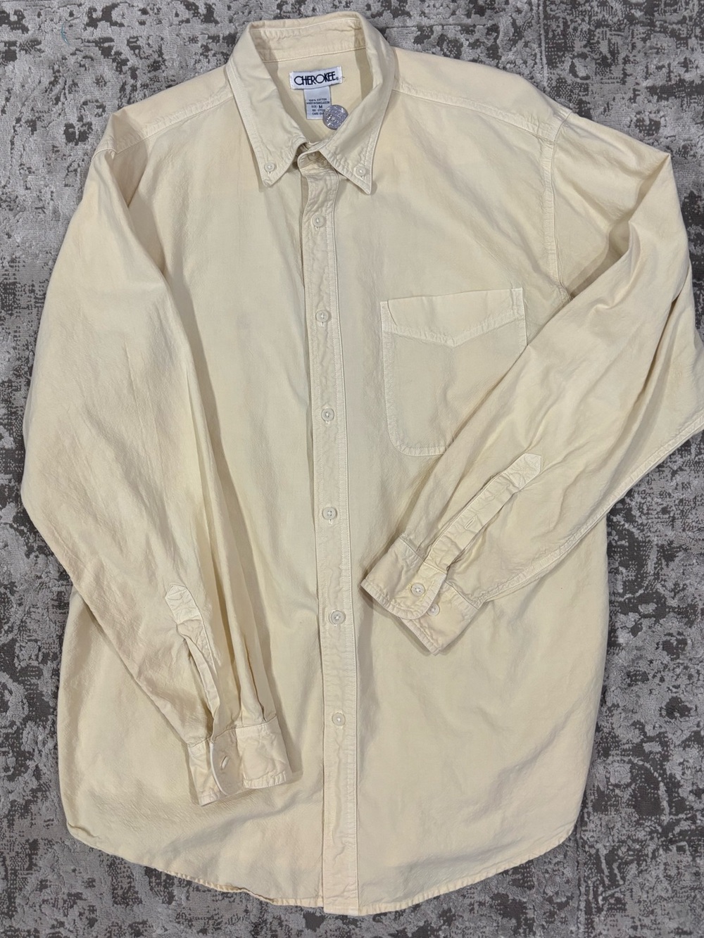 Men Cherokee Vintage Button Down